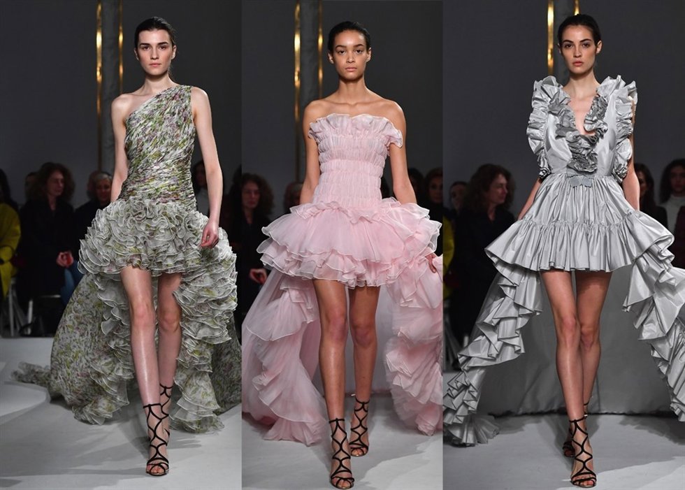 El vestido mullet, la última moda para la red carpet./ Getty Images