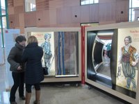 La Biblioteca Central acoge una exposición divulgativa itinerante sobre Cervantes