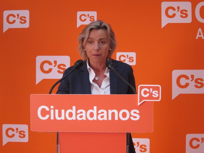 La parlamentaria andaluza de Ciudadanos Isabel Albás