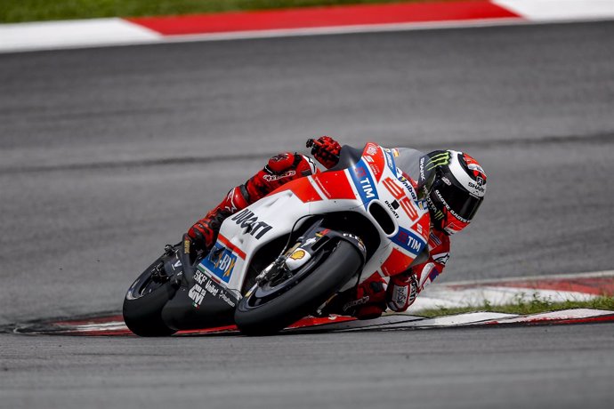 Jorge Lorenzo (Ducati) en Malasia