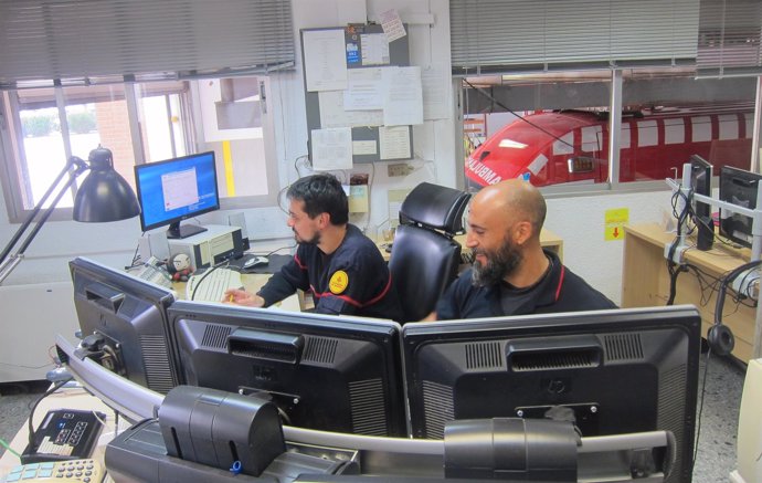 Imagen del Cecom del Cuerpo de Bomberos de Valencia que pasará a Ciutat Vella 