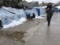 Tercer inmigrante muerto en una semana en un campo de refugiados en Lesbos