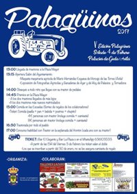 Palacios de Goda (Ávila) espera alcanzar los 34 tractores en la nueva edición de 'Palagüinos', que se celebra  el sábado