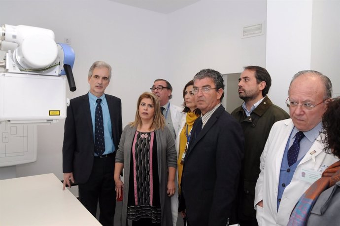 Aquilino Alonso, en la inauguración de un centro de Salud en Jerez