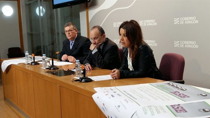 Tejedor, Javierre y Macía han presentado este viernes el congreso