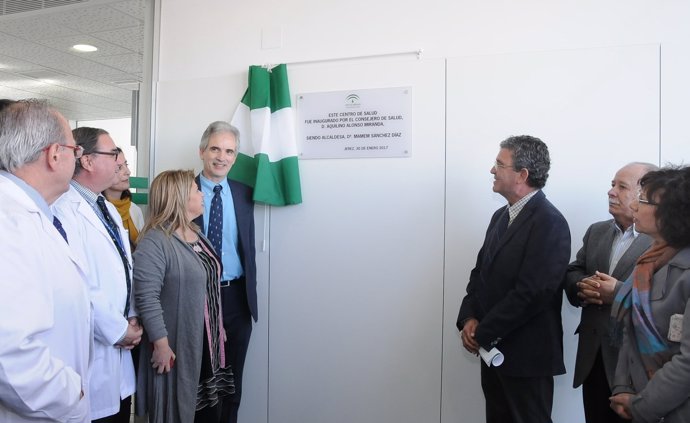 Inauguración del centro de salud de Jerez Sur
