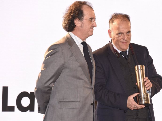 Javier Tebas Premios APDM Asociación de la Prensa Deportiva de Madrid