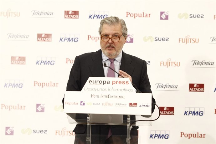 Desayuno informativo de Europa Press con el ministro Íñigo Méndez de Vigo