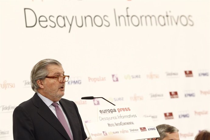 Íñigo Méndez de Vigo protagoniza un desayuno informativo de Europa Press