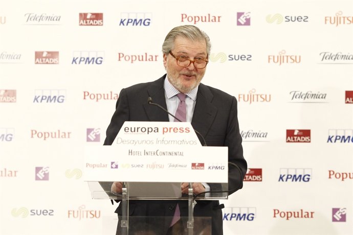 Desayuno informativo de Europa Press con el ministro Íñigo Méndez de Vigo