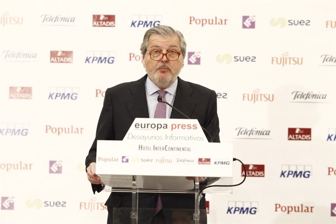 Desayuno informativo de Europa Press con el ministro Íñigo Méndez de Vigo