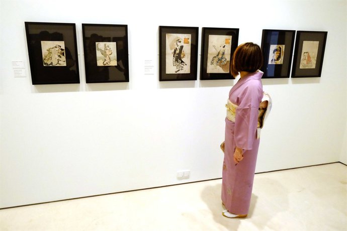  GRABADOS Y OBJETOS DE ARTE JAPÓN. MUSEO CARMEN THYSSEN