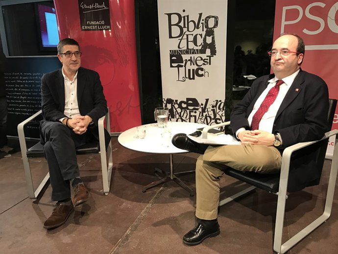 Patxi López y Miquel Iceta