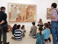 El Museo Picasso Málaga propone este sábado un día familiar para despedir la exposición de Torres-García