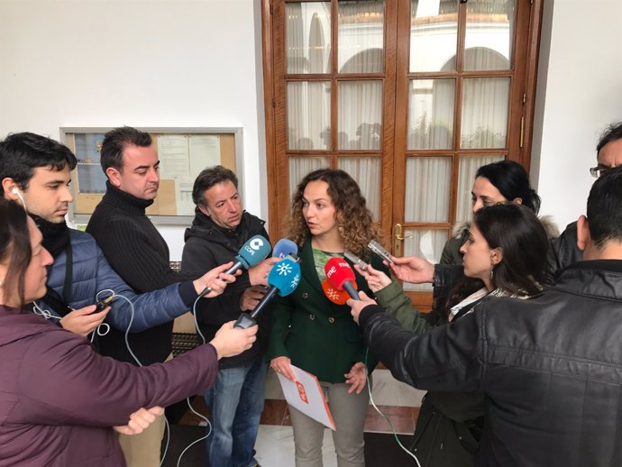 Marta Escrivá, hoy ante los medios