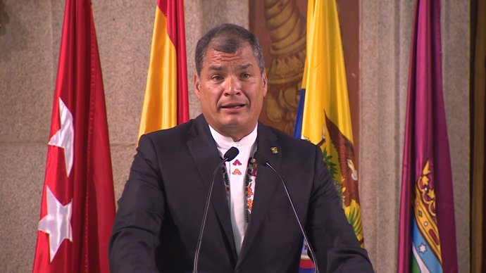 Correa agradece solidaridad de España con Ecuador 