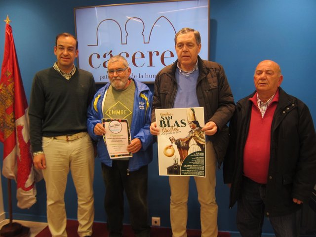 Presentación de la romería de San Blas de Cáceres