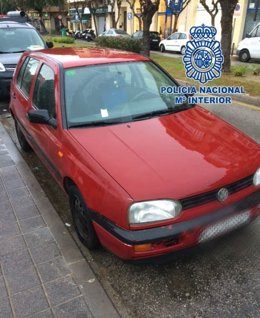 Vehículo intervenido