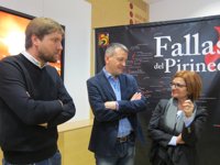 El Museo del Fuego exhibe la tradición "única" de las Fallas del Pirineo