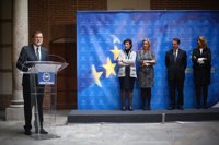 Rajoy ensalza a Rita Barberá como una persona "buena y decente" en acto un homenaje de la FEMP