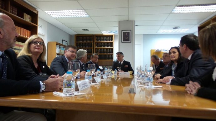 En la Base de Rota (Cádiz), reunión de la Comisión Territorial de Asistencia