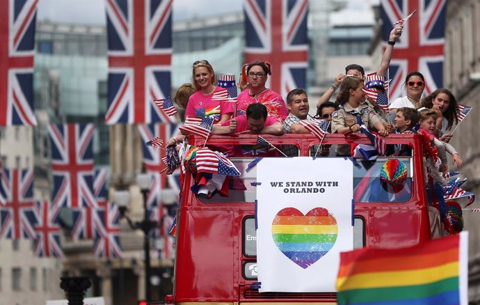 Marcha del orgullo gay en Londres