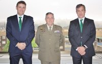 Caja Rural Castilla-La Mancha se despide del general Valentín-Gamazo, director del Museo del Ejército