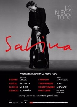 El cantautor ha ampliado sus fechas en la gira por España