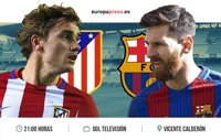 Horario y dónde ver el Atlético de Madrid – Barcelona | Partido de ida de semifinales Copa del Rey