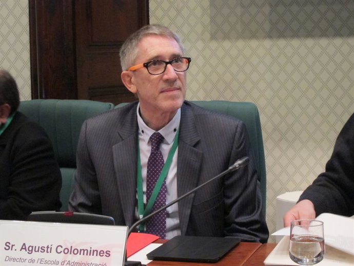 El director de la Escola d'Administració Pública de Catalunya, Agustí Colomines