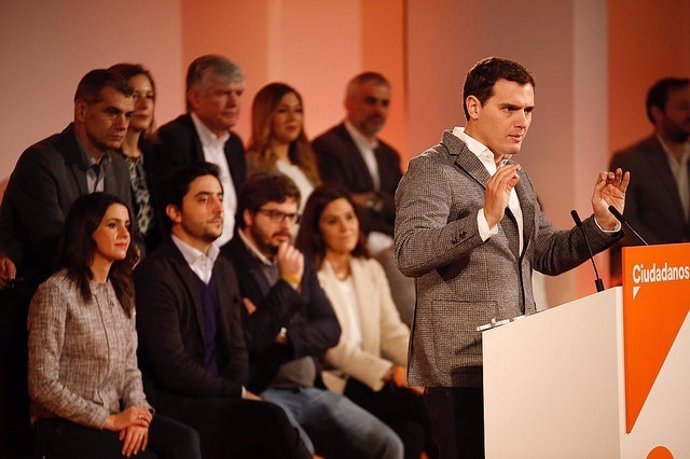 Albert Rivera y la nueva Ejecutiva de Ciudadanos