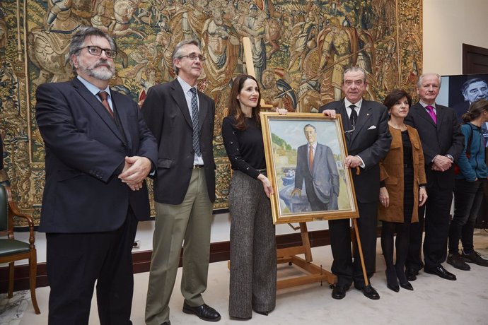 Tejeria, en el homenaje a Leizaola.