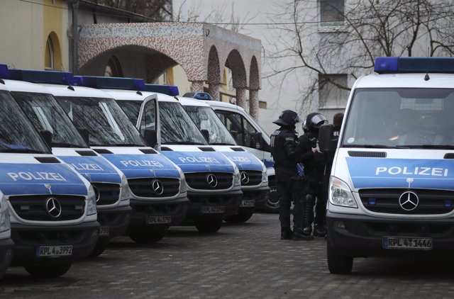 Operativos de seguridad en Frankfurt