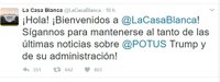 La Casa Blanca retoma su comunicación en español para Twitter