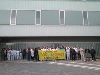 Trabajadores de Urgencias del CHN critican la "situación insostenible" del servicio