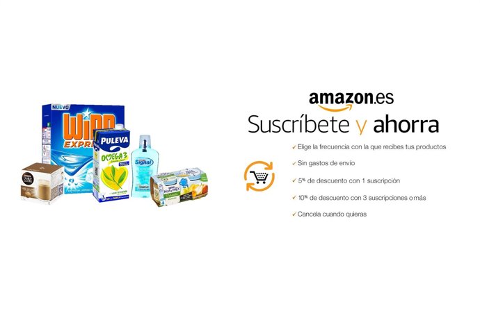 Amazon Suscríbete y ahorra