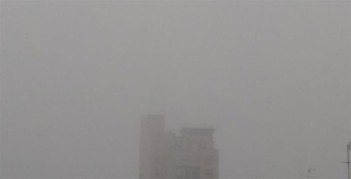 Niebla este miércoles en Valencia