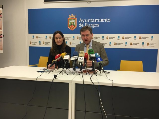 En la foto, Gema Conde y Javier Lacalle. 