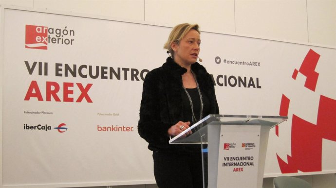 Marta Gastón inaugura el VII Internacional Arex