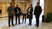 Junta y Ayuntamiento de Mengíbar (Jaén) acuerdan trasladar el CADE a una nueva ubicación