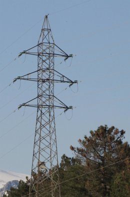 Electricidad, energía, cables, torres eléctricas, corriente