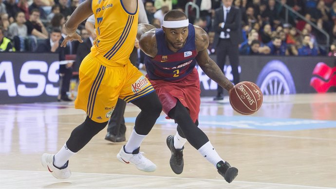 Tyrese Rice en el FC Barcelona Lassa - Herbalife Gran Canaria