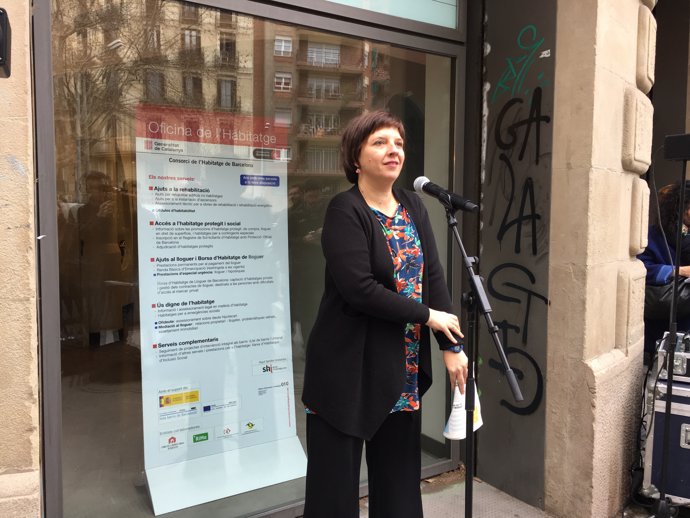 La teniente alcalde de Derechos Sociales de Barcelona, Laia Ortiz