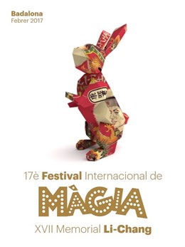 Cartel del 17 Festival internacional de Màgia de Badalona