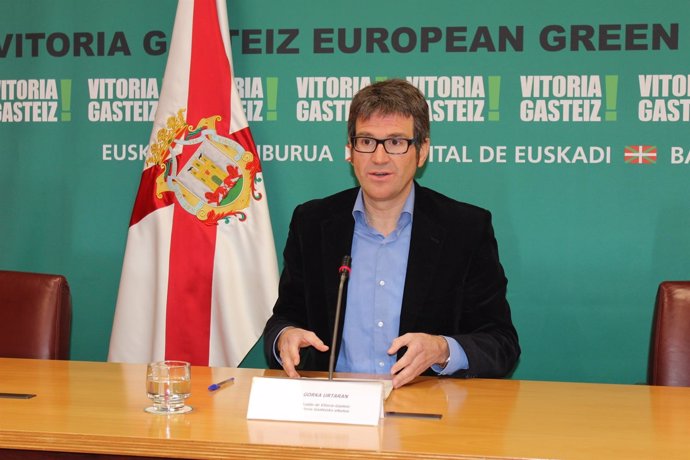 El alcalde de Vitoria, Gorka Urtaran