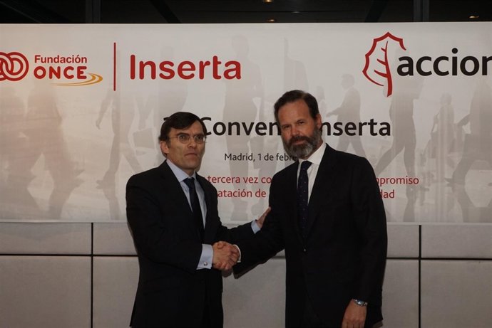 Nota De Prensa. Acciona Renueva Su Compromiso Con Fundación Once Para Contratar 