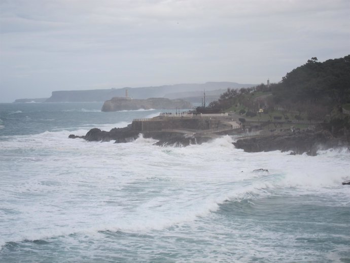 Oleaje en Santander