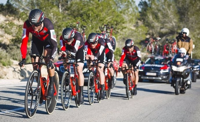 El BMC gana la primera etapa de la Volta a la Comunitat Valenciana