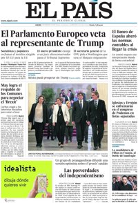 Las portadas de los periódicos de hoy, jueves 2 de febrero de 2017