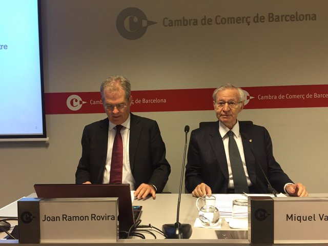 Joan Ramon Rovira y Miquel Valls (Cámara de Barcelona)